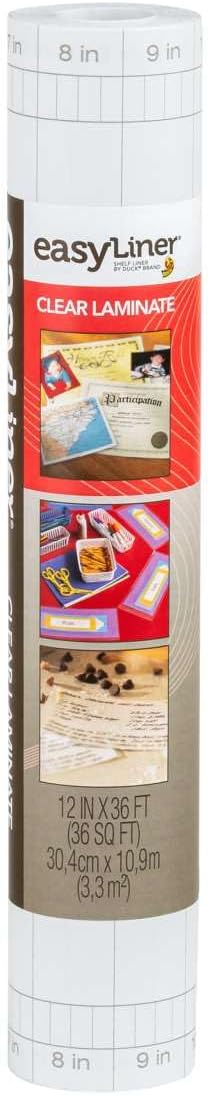 Duck clear adhesive EasyLiner shelf liner