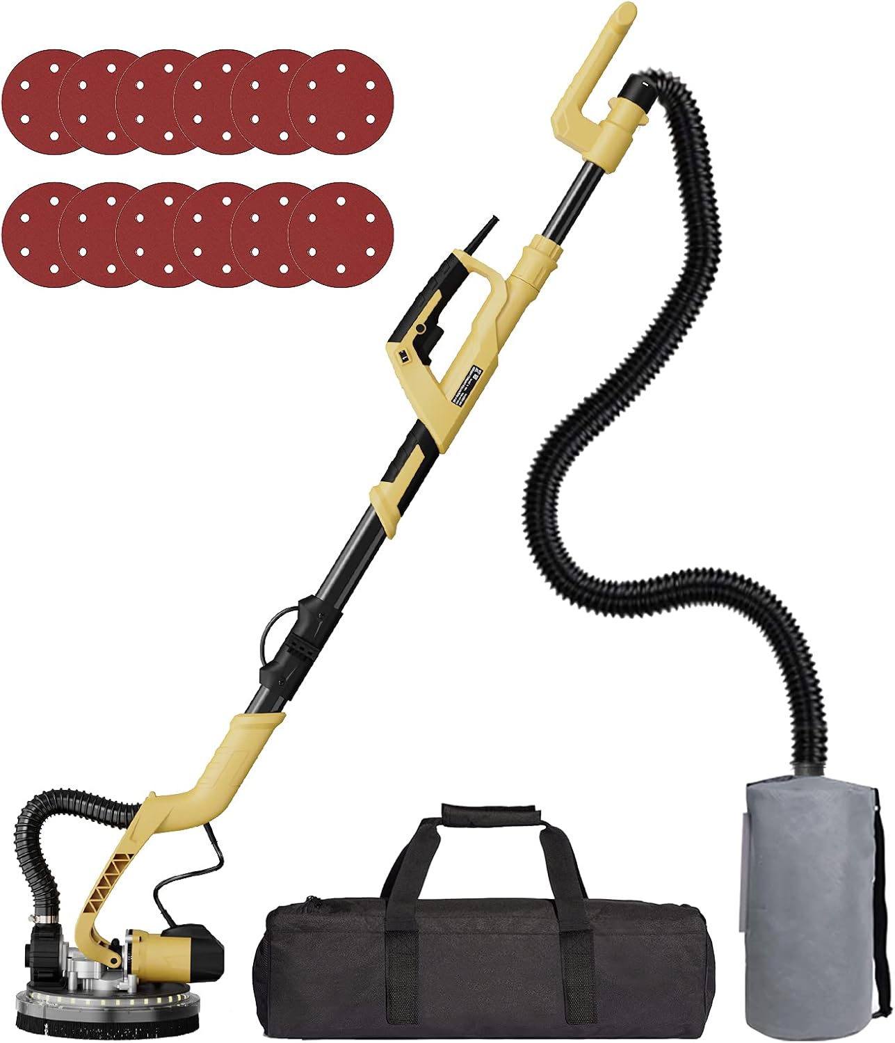 YATTICH YT-917 Electric Drywall Sander YATTICH YT-917 drywall sander with LED lights