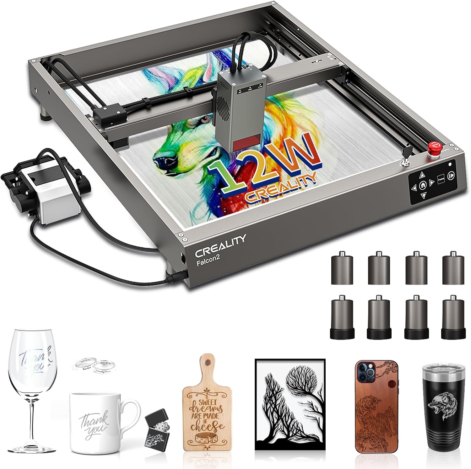 Creality Falcon2 22W Laser Engraver and Cutter Creality Falcon2 22W laser engraver