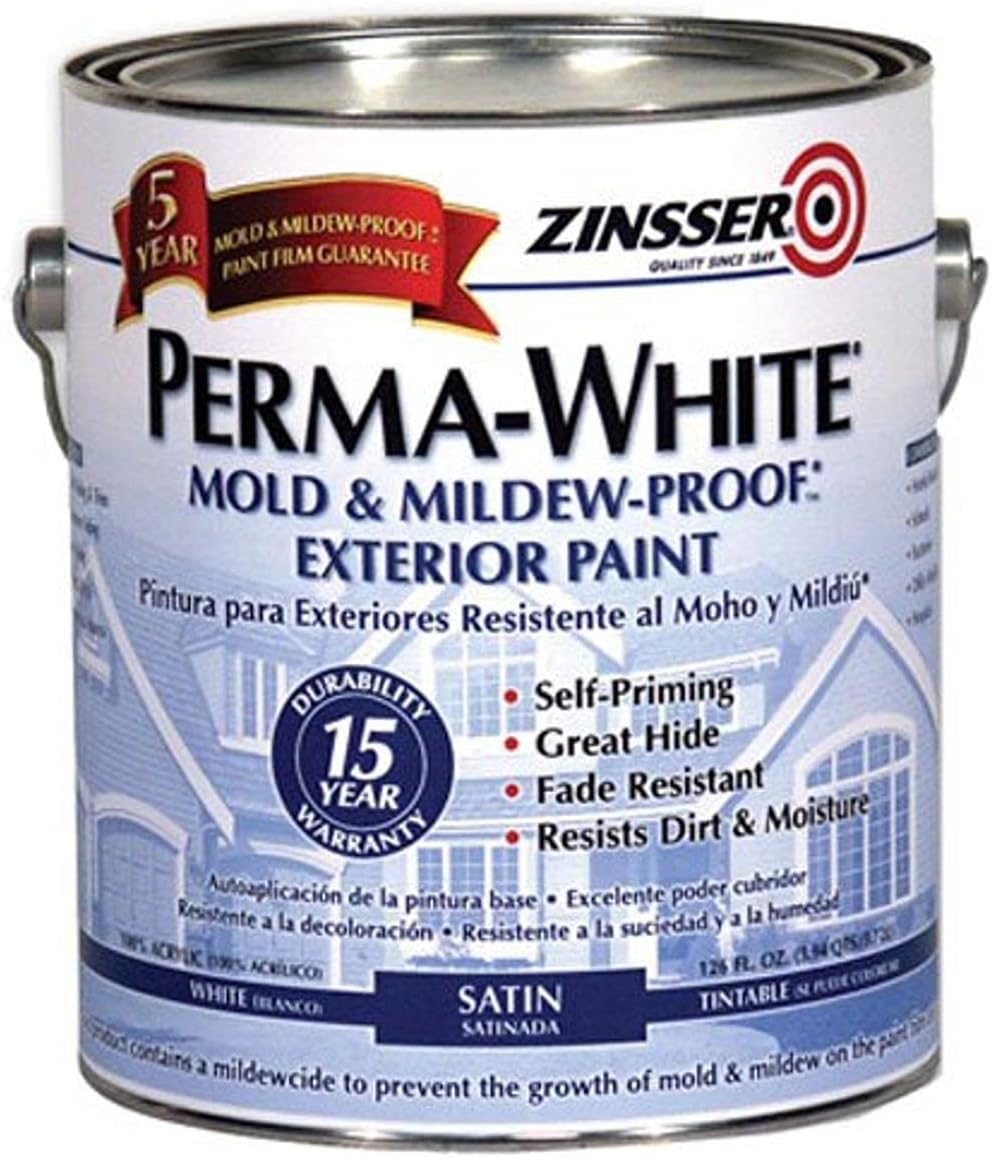Rust-Oleum exterior mildew performance paint